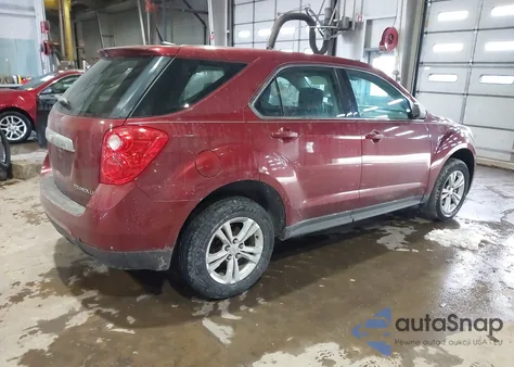 2010 Chevrolet Equinox Ls from USA, damaged, VIN 2CNALBEW1A6361567